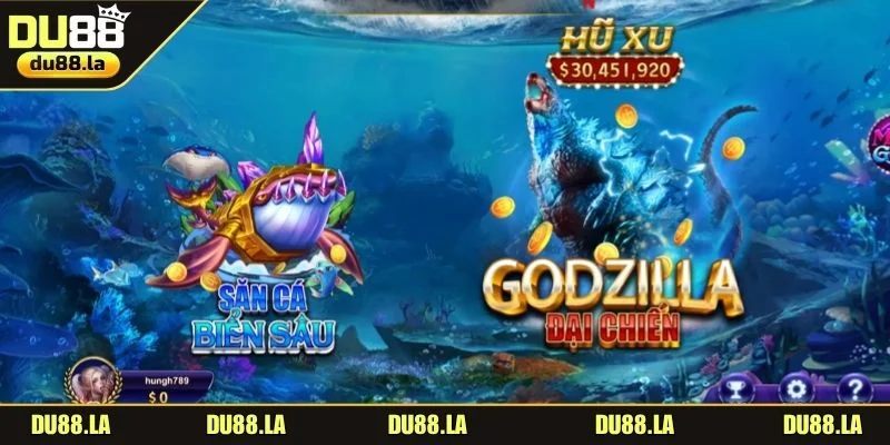 Săn cá khủng và nhận thưởng cực lớn trong Bắn Cá Đại Chiến Thái Bình Dương