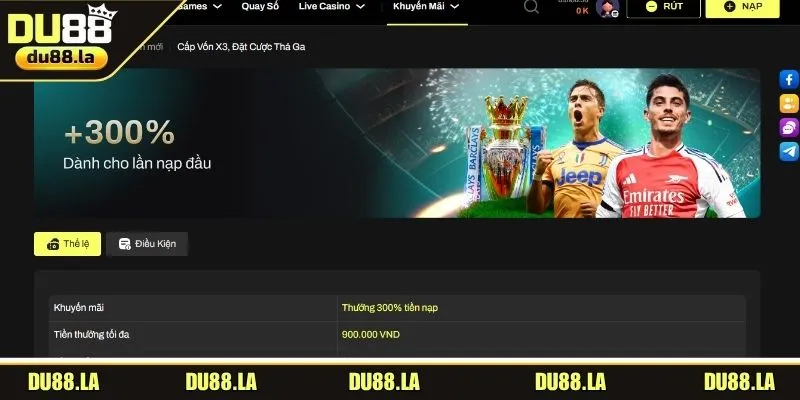 Sự kiện nạp đầu x3 cho hội viên thoả thích giải trí 