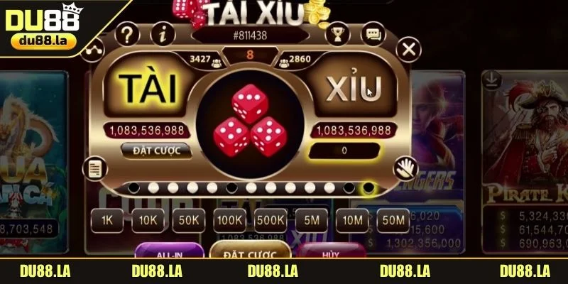 Tài xỉu trực tuyến DU88 mang tới trải nghiệm độc đáo có 102